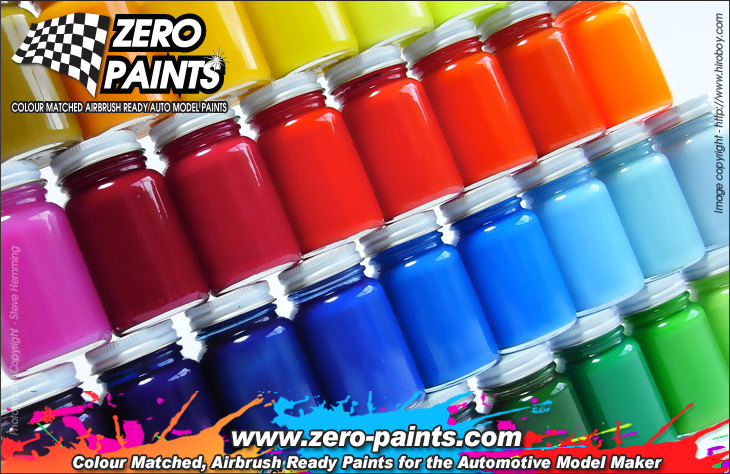 Zero Paints Color Chart