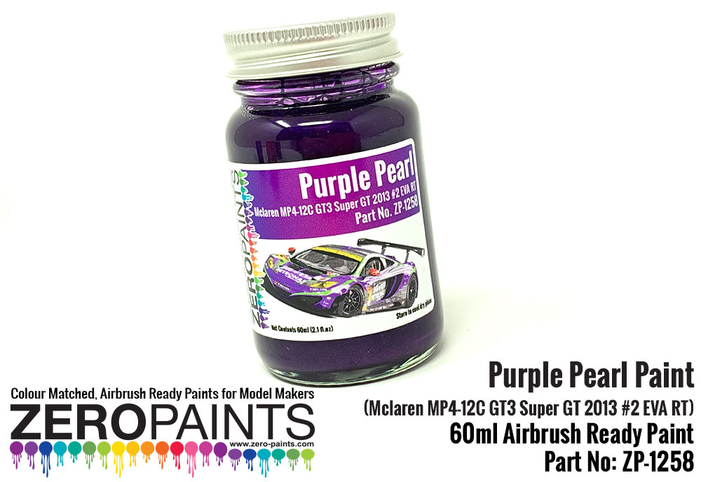 Purple Pearl Paint (Mclaren MP4-12C GT3 Super GT 2013 #2 EVA RT